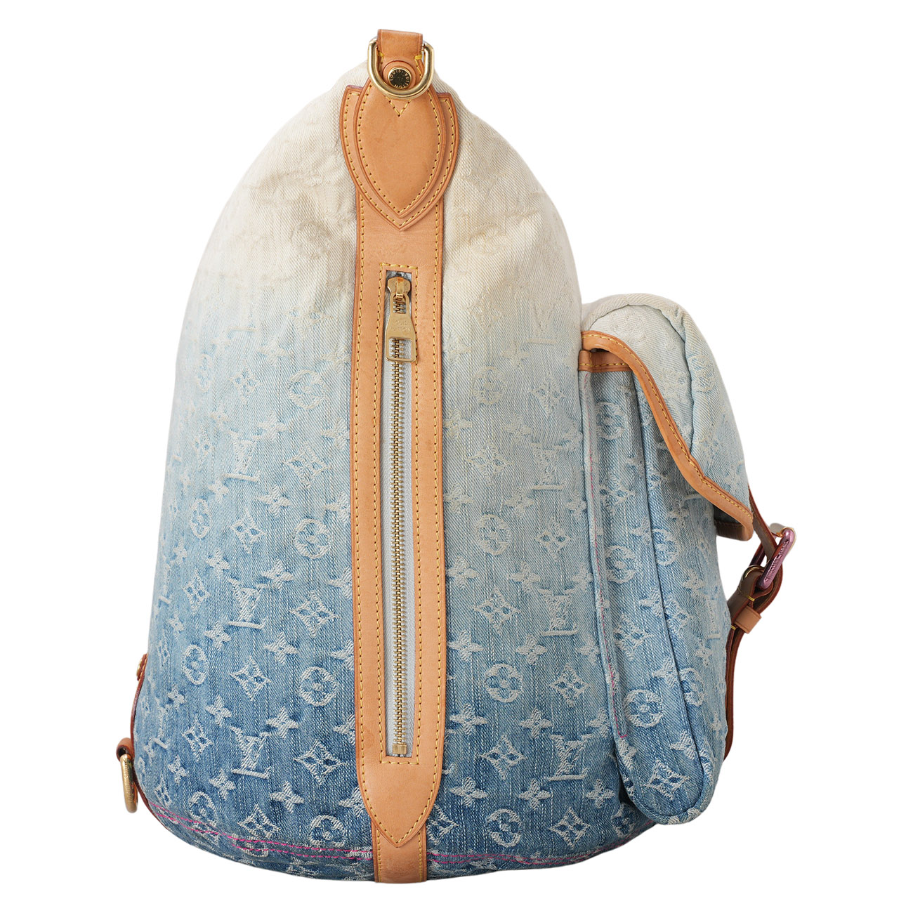 LOUIS VUITTON(USED)루이비통 리미티드 쇼라인 선버스트 데님 크로스백